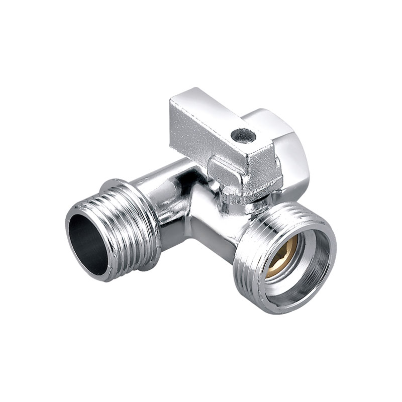Günstiges Eckventil AMT-5015 aus verchromtem Messing