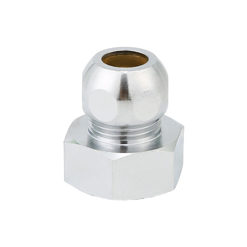Vernickelter Schnellschraub-Buchsensteckverbinderadapter AMT-1437