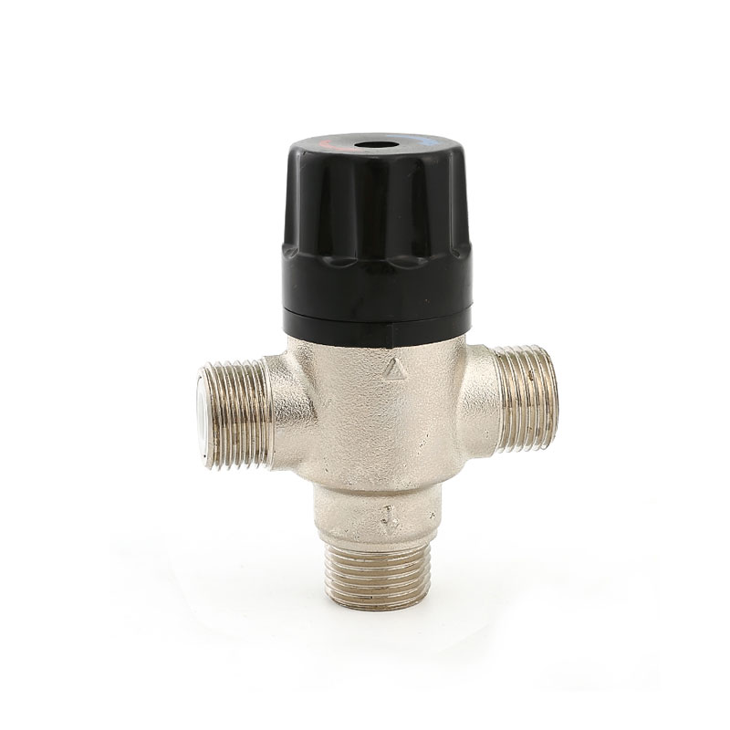 3-Wege-Brausethermostat aus Messing für SolarwarmwasserAMT-3022
